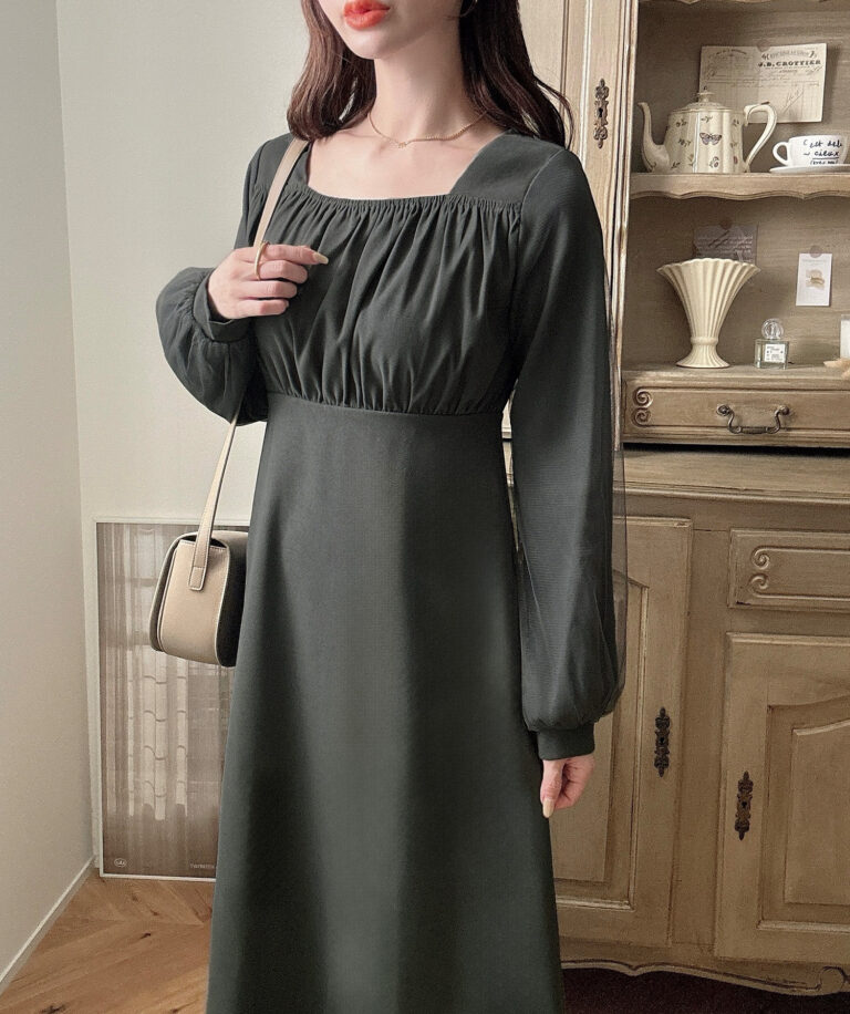 チュール袖フレアワンピース | Meiru(メイル)｜公式LOOKBOOK